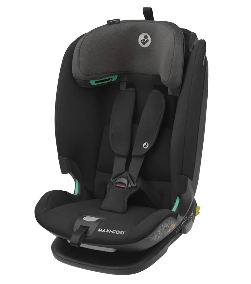 Maxi-Cosi Titan Plus i-Size Car Seat – Authentic Black (Group 1/2/3)
