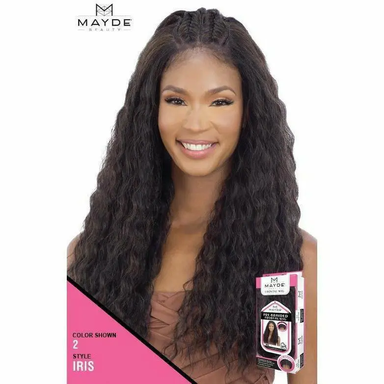 Mayde Beauty Iris Pre-Braided Synthetic Lace Front Wig – Effortless Braided Style