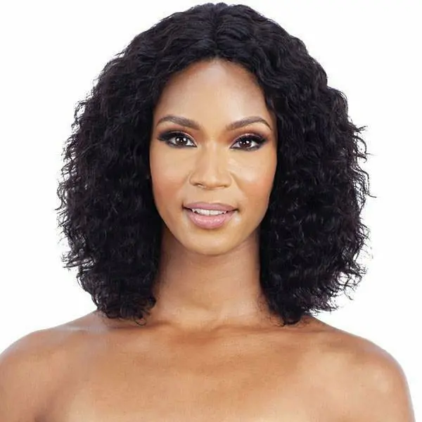 Mayde Beauty Loose Deep Lace Front Wig – 100% Human Hair