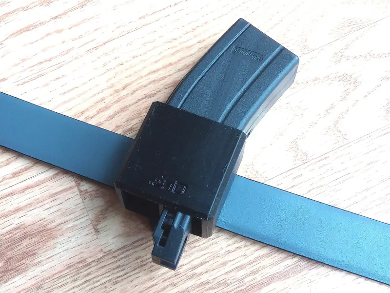 MCX/MPX Magazine Carrier Pouch for Dress Belts – Compatible with Virtus Air Pellet Rifles – AirPower3D