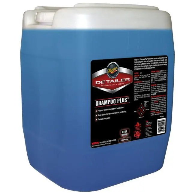 MEGUIAR’S D111 Shampoo Plus – Concentrated Car Wash Detergent (Bulk Size)