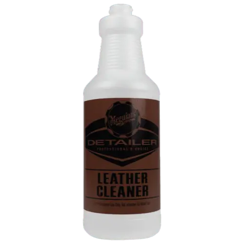 MEGUIAR’S D181 Leather Cleaner – 32oz Bottle (Spray Nozzle Not Included)