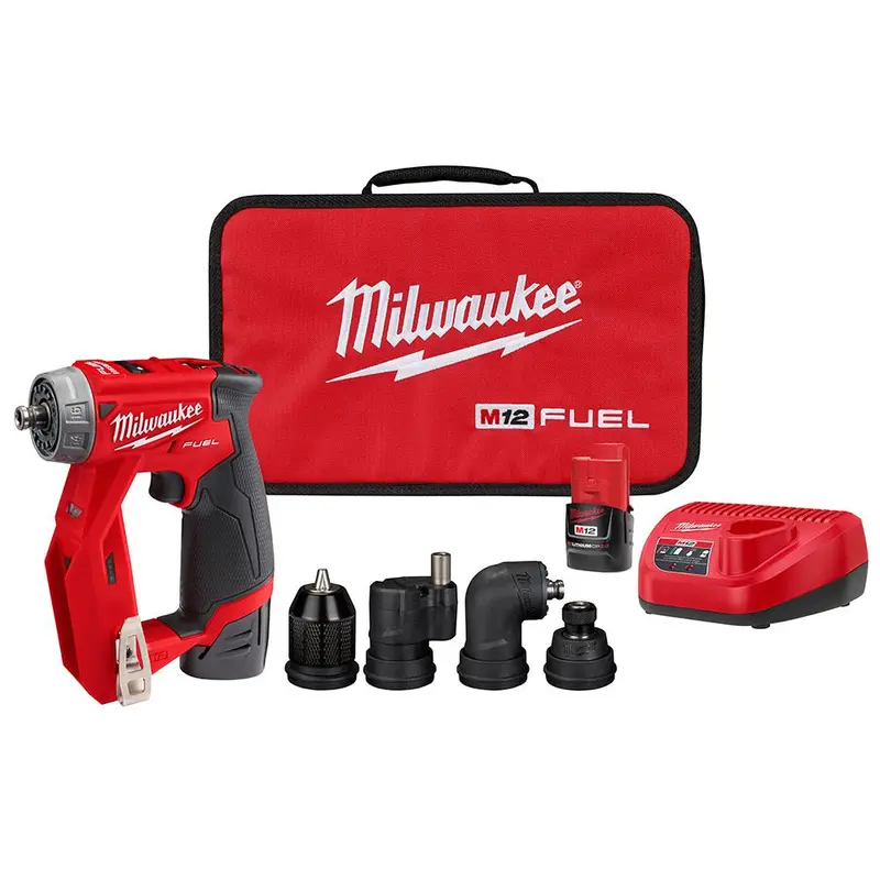 Milwaukee M12 FUEL Installation Drill and Driver Kit (2505-22)