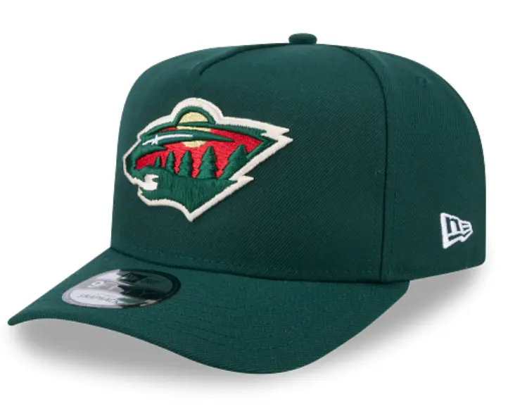 Minnesota Wild NHL A-Frame Snapback Cap – New Era 9Fifty Design