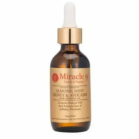 Miracle 9 Almond, Mint, Honey & Avocado Oil Treatment for Nourished Shine – 2 oz