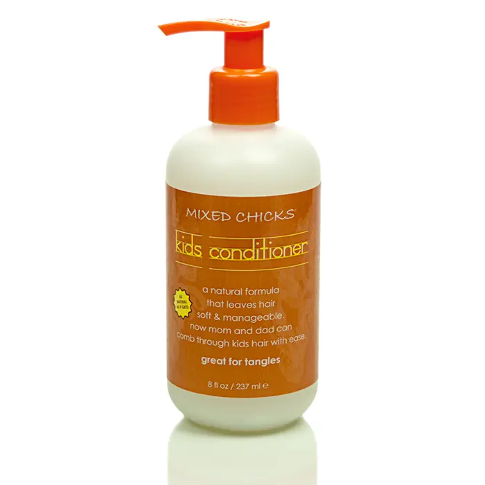 Mixed Chicks Kids Conditioner – Gentle, Sulfate-Free Moisturizing Formula for Soft, Tangle-Free Hair (8 oz)