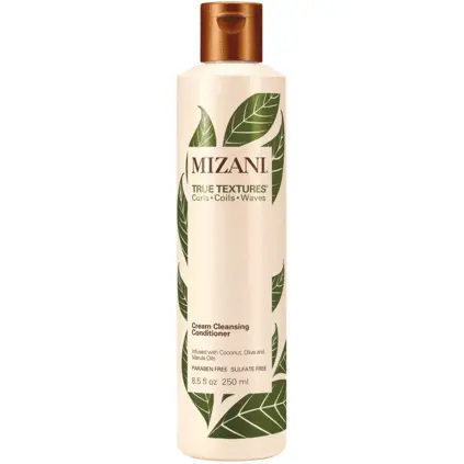 Mizani True Textures Cream Cleansing Conditioner – Sulfate-Free Co-Wash for Textured Hair