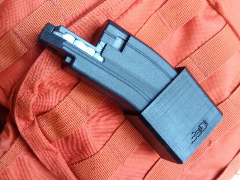 MOLLE-Compatible MCX/MPX Magazine Pouch – Fits Virtus Belt Mag Systems – Air Pellet Rifle Accessory – AirPower3D