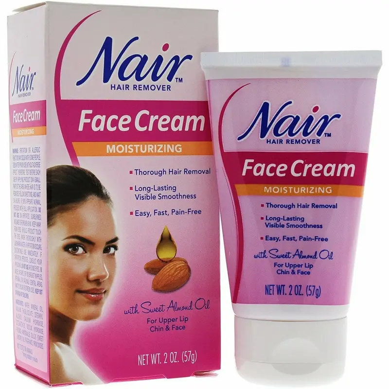 Nair Moisturizing Facial Hair Remover Cream (2 oz)