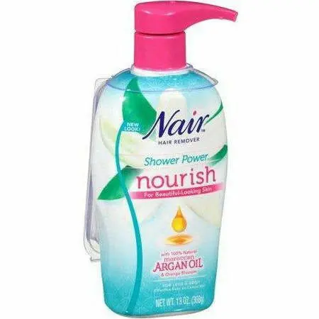 Nair Nourish Shower Power Body Wash – Hydrating Skin Cleanser, 13 oz