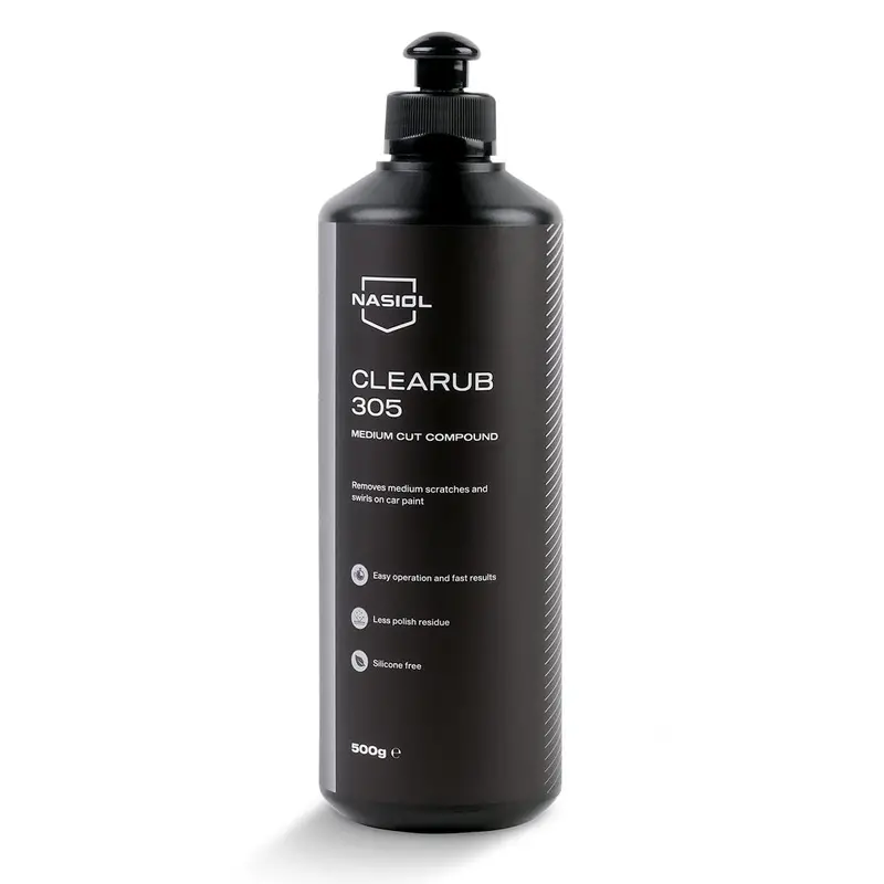 NASIOL Clearub 305 Medium-Cut Compound for Balanced Correction and Refinement