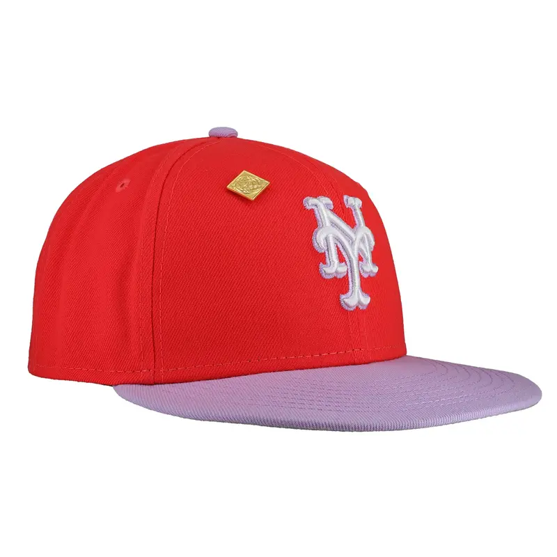 New York Mets Dual-Tone Red 59Fifty Fitted Cap