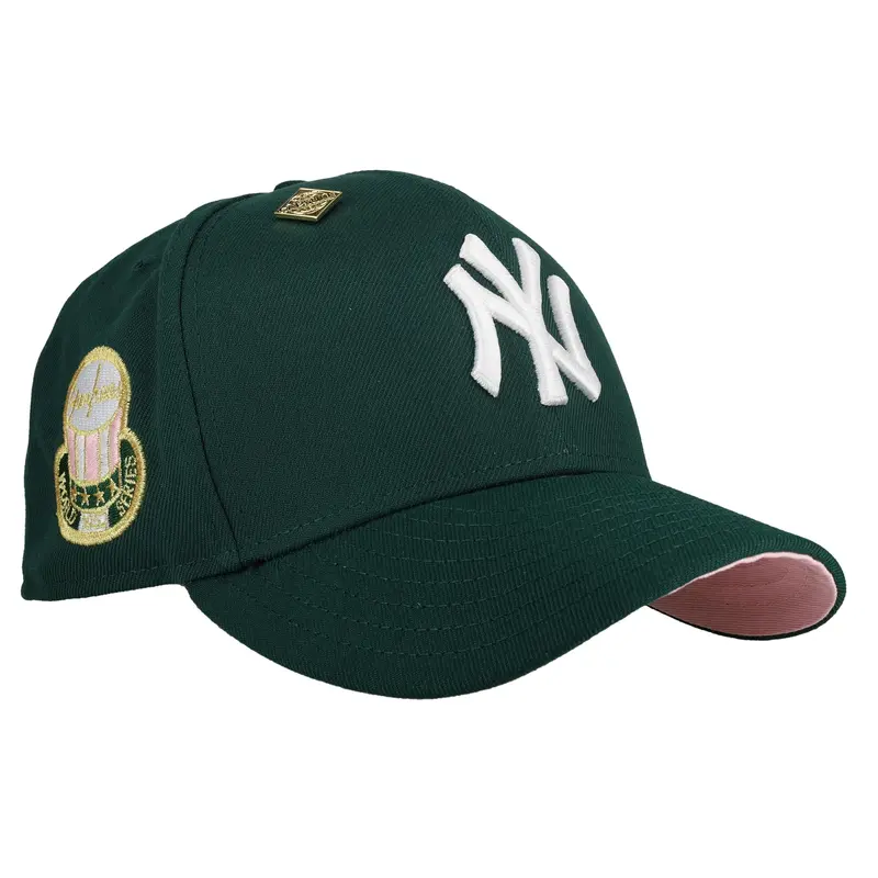 New York Yankees 1952 World Series Green & Pink Brim 59Fifty Cap