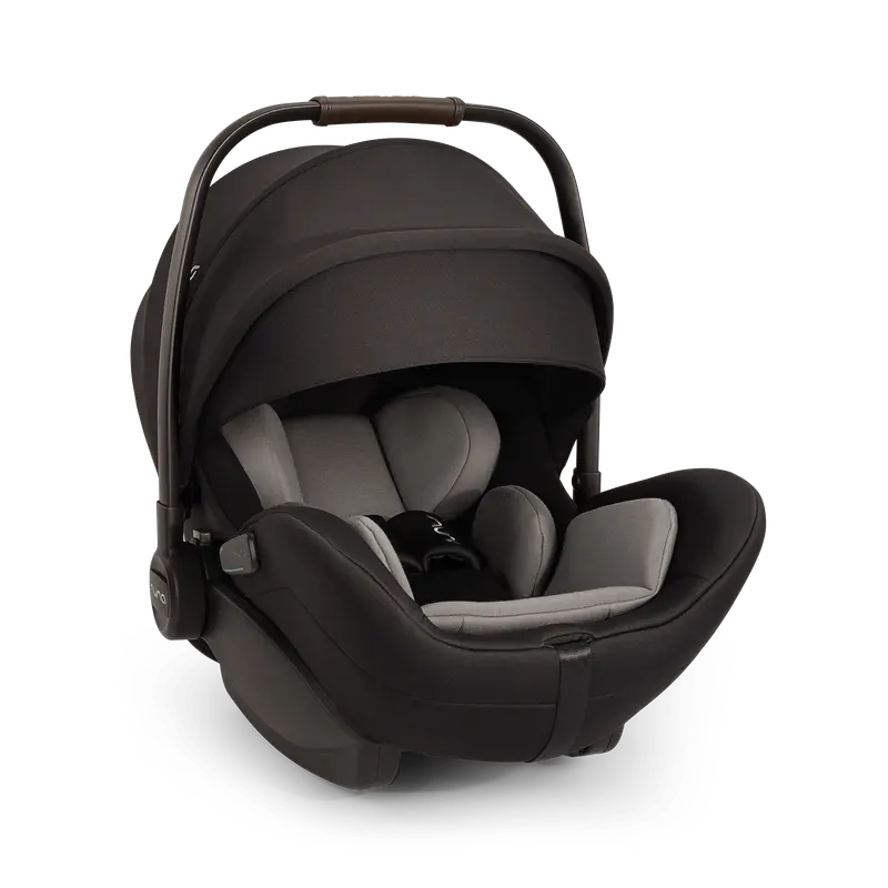 Nuna ARRA Flex Infant Car Seat in Premium Caviar Black