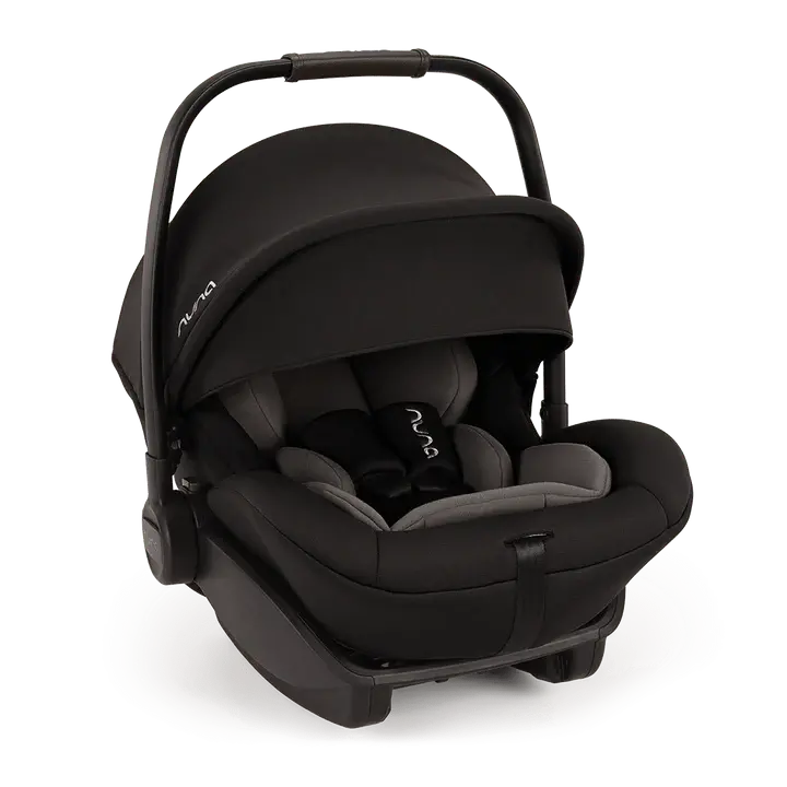 Nuna Arra Next i-Size Infant Car Seat in Caviar Chocolate Leatherette