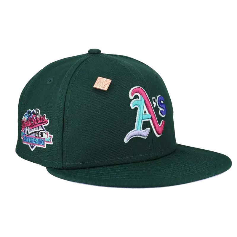 Oakland Athletics 1989 World Series Polar Lights 59Fifty Cap