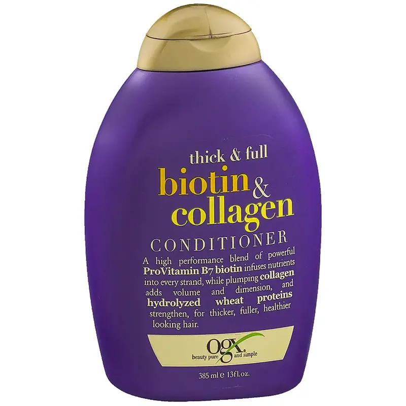 OGX Biotin & Collagen Conditioner – Strengthening & Fortifying Formula, 13 oz