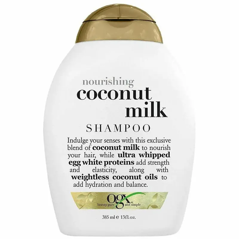 OGX Coconut Milk Shampoo – 13 Oz Hydrating & Nourishing Formula
