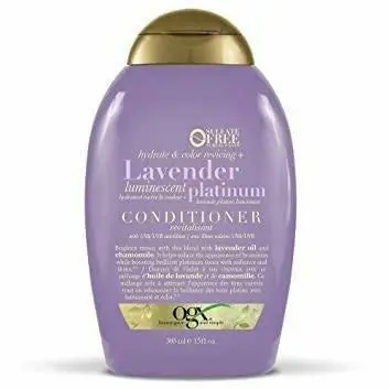 OGX Lavender Platinum Purple Conditioner for Blonde & Silver Tones (13 oz)