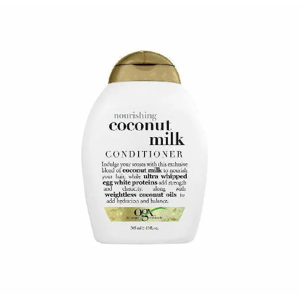 OGX Nourishing Coconut Milk Conditioner – Rich Hydration for Soft, Manageable Hair, 13 oz