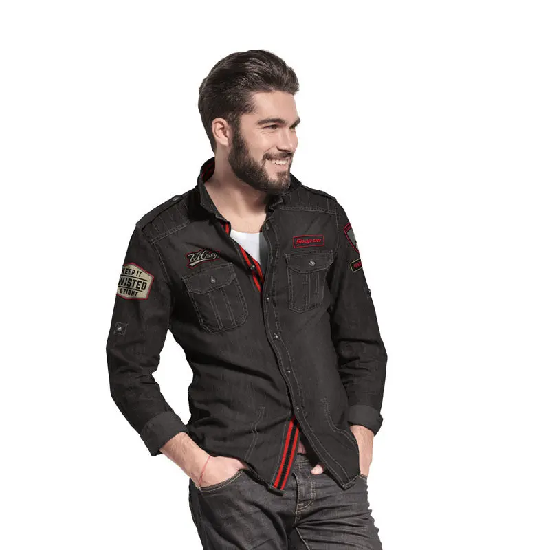 Oil Can Mega Torque Long-Sleeve Work Shirt