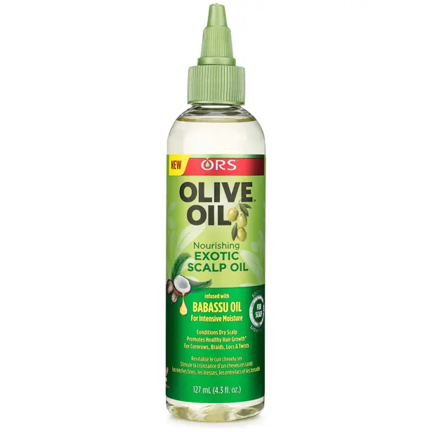 ORS Olive Oil Exotic Scalp Treatment Oil – 4.3 oz Nourishing Formula