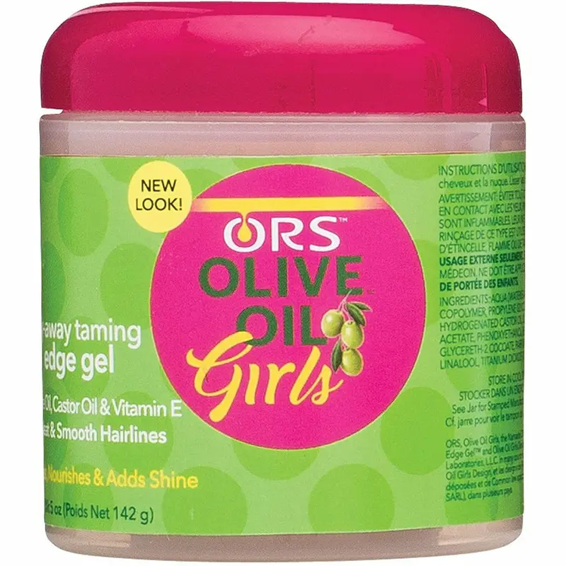 ORS Olive Oil Girls Taming Edge Control Gel – Lightweight Hold, 5oz