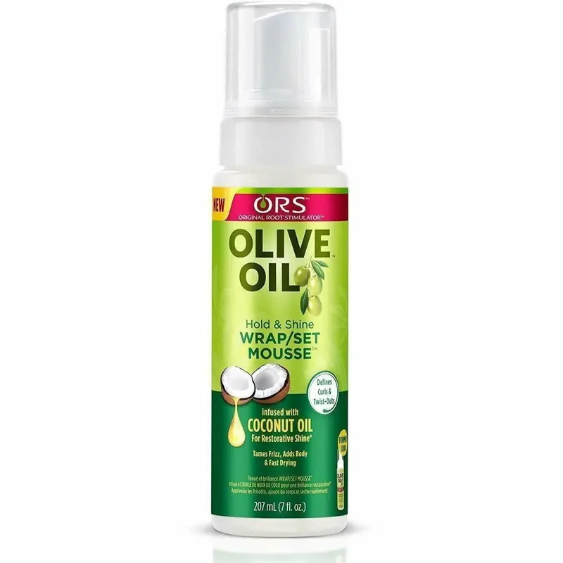 ORS Olive Oil Hold & Shine Wrap Set Mousse (7 oz)