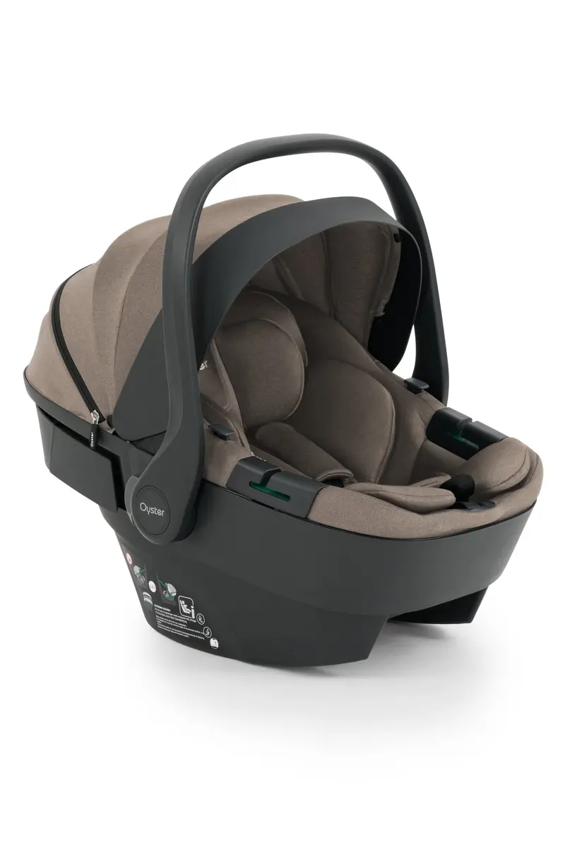 Oyster Capsule 360° Infant Car Seat – Mink Shade