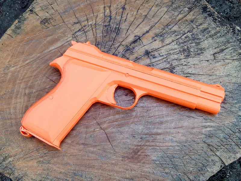 P210 (P49) Pistol Replica – Heavy-Duty Spy & Action Movie Prop for Cosplay, Stunts & Themed Events – Replica3D