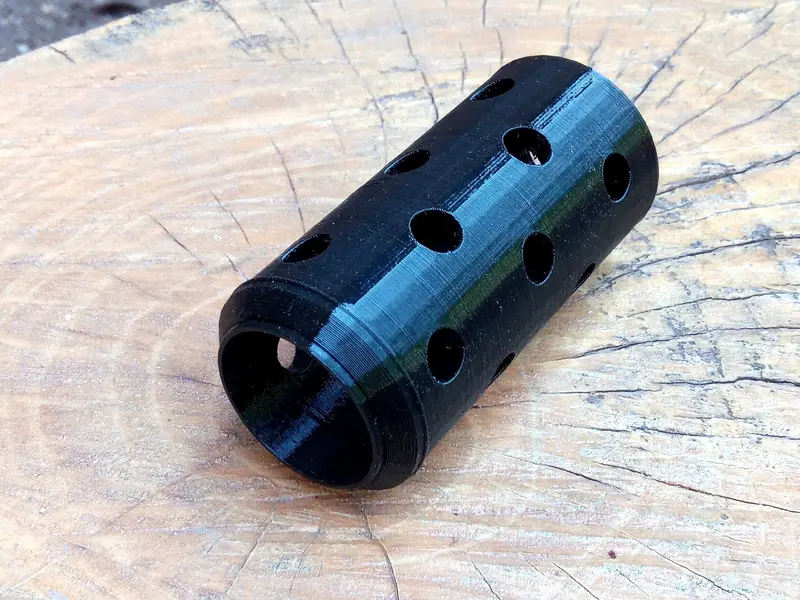 Police-Style Muzzle Device for Air Rifles – Akudama Drive-Inspired 14mm Barrel Tip Mod