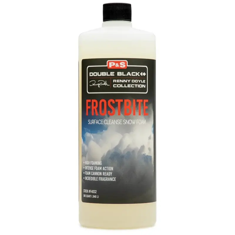 P&S Frostbite Snow Foam – Thick, Clinging Pre-Wash Formula for Touchless Decontamination