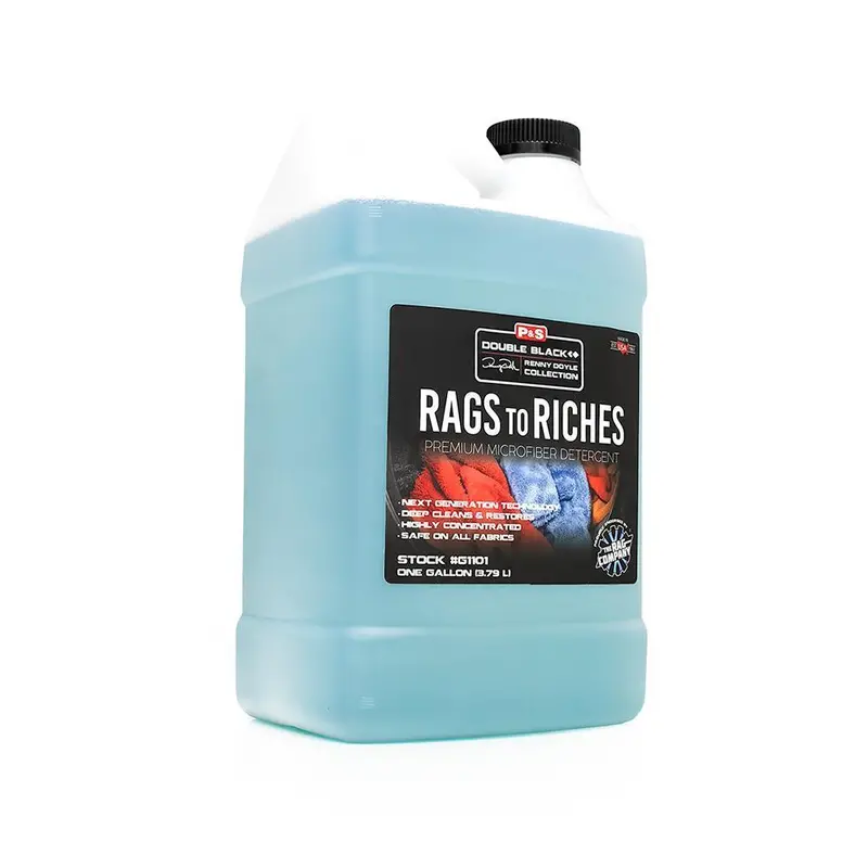 P&S RAGS TO RICHES Microfiber Towel Cleaner – Revitalize & Prolong Towel Performance