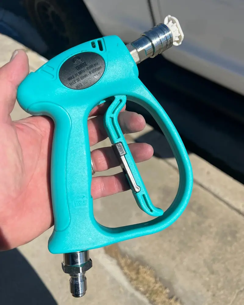 Quivr Impact Pro Short Pressure Washer Gun – Compact, High-Control Trigger Design