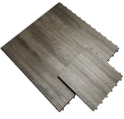 RACEDECK Smoked Oak Interlocking Garage Flooring – Stylish Display Surface