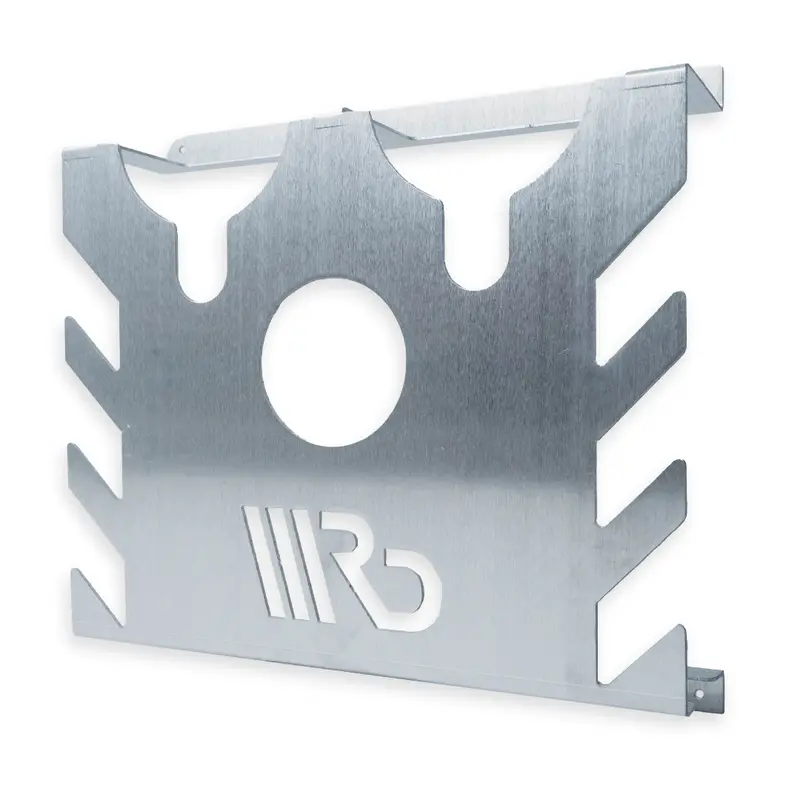 RALDA’S Aluminum 3-Polisher Holder – Space-Saving Workshop Organizer
