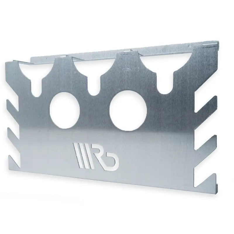 RALDA’S Aluminum 5-Polisher Mounting Holder – Tool Organization System
