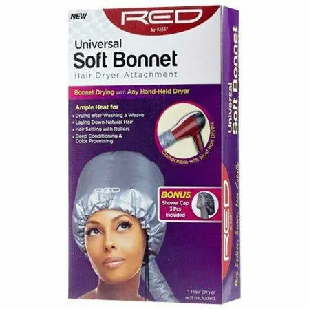 Red by Kiss Universal Soft Satin Bonnet – Breathable Sleep & Style Protector