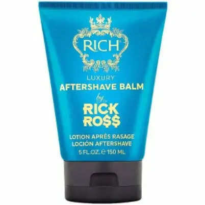 RICH by Rick Ross Luxury Aftershave Balm – Cooling Post-Shave Recovery, 5 oz