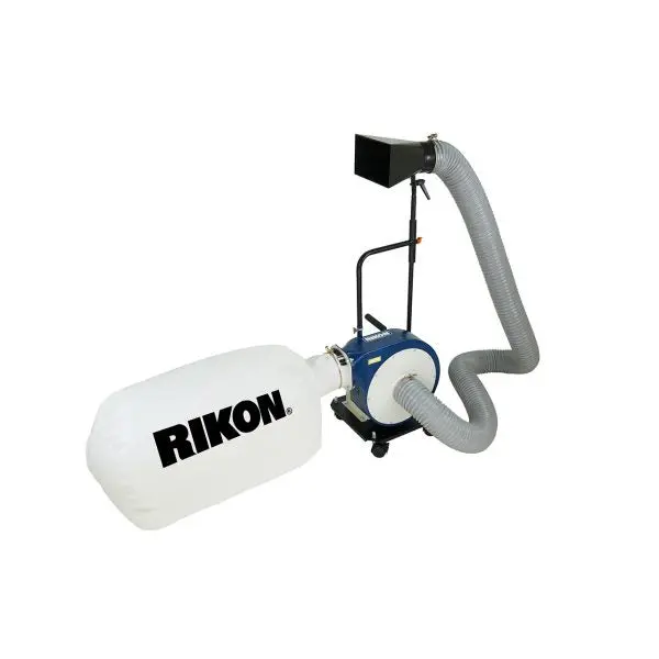 RIKON 60-105 Dust Collector – 1 HP with Enhanced Airflow