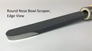 Robust Large Round-Nose Bowl Scraper