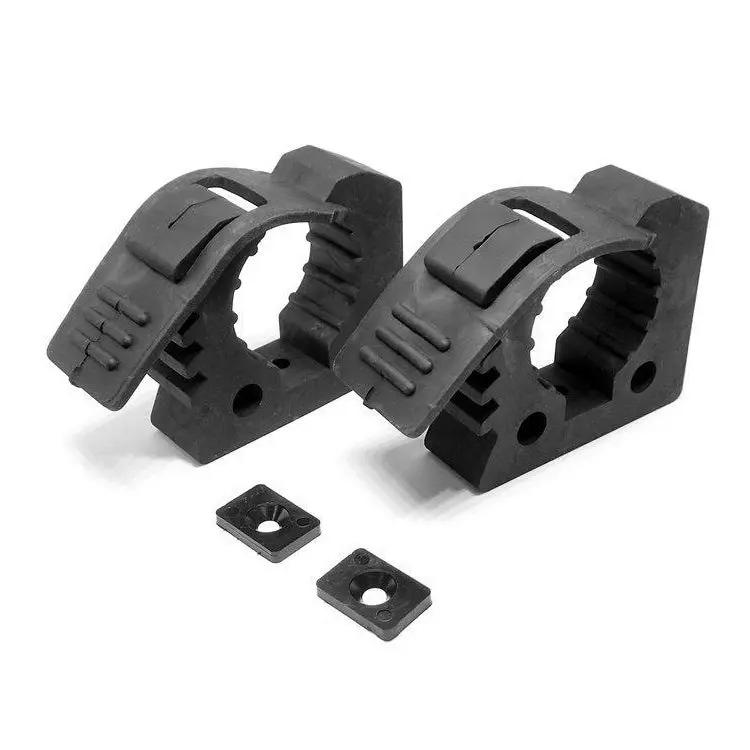 Rubber Quick Fist Clamp Pair – 1″ to 2.25″ Diameter for Cylindrical Gear