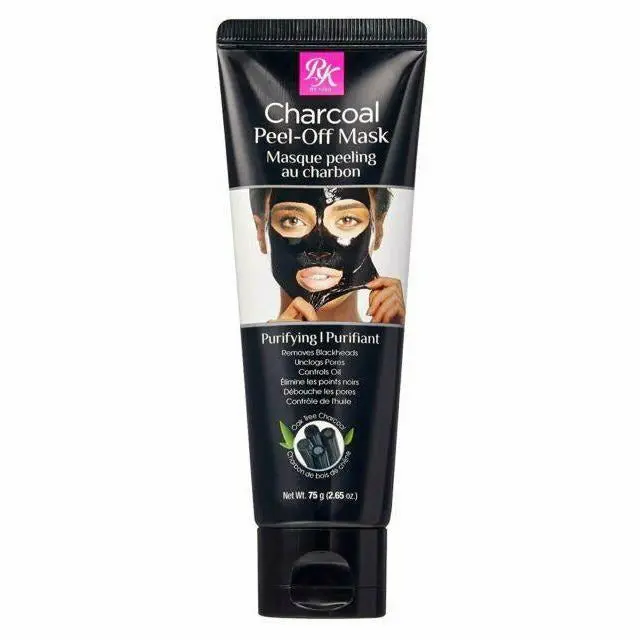 Ruby Kisses Detox Charcoal Face Mask – Purifying Clay Treatment