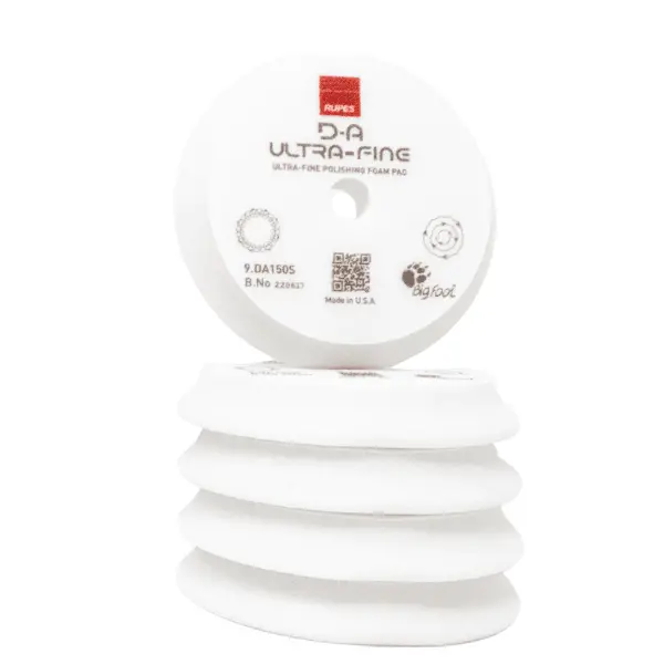 RUPES D-A Ultra-Fine White Finishing Foam Pad