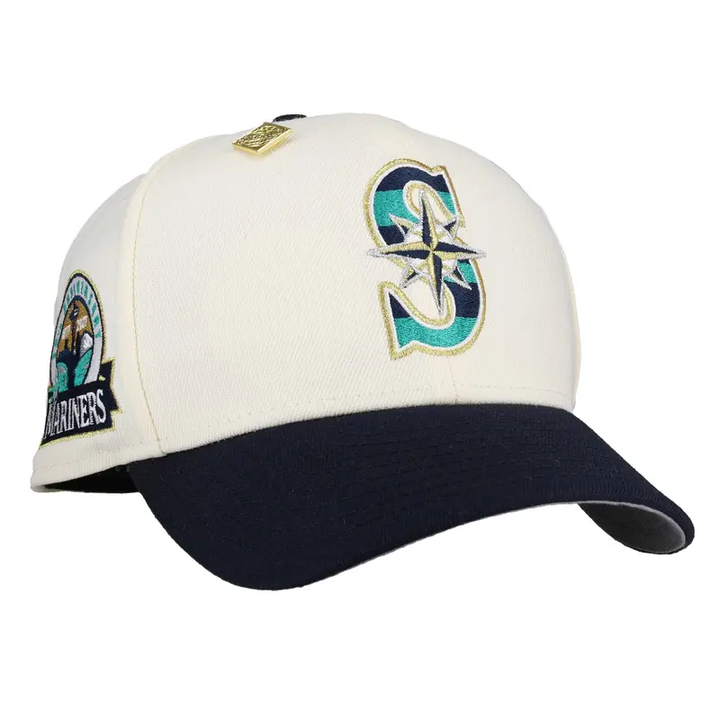 Seattle Mariners 30th Anniversary Navy & White Metallic 59Fifty Cap