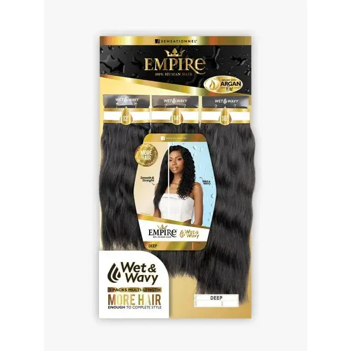 Sensationnel Empire Wet & Wavy Deep Texture Hair