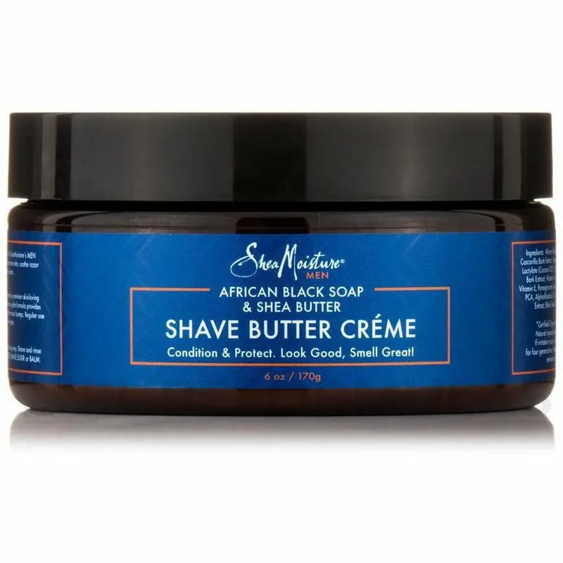 Shea Moisture Men’s Shave Butter Cream for Smooth, Irritation-Free Shaving