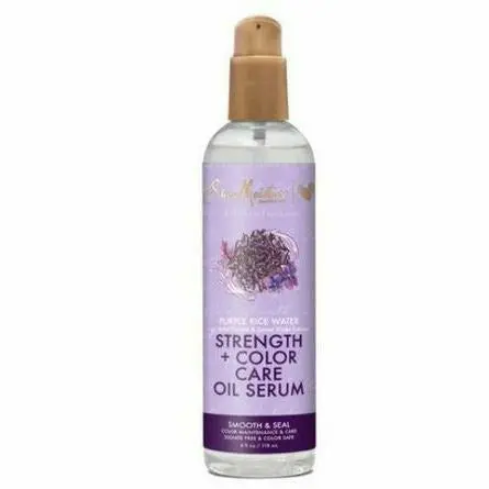 Shea Moisture Olive & Green Tea Body Wash with Purple Rice Water – 4 Oz Strength + Color Protection
