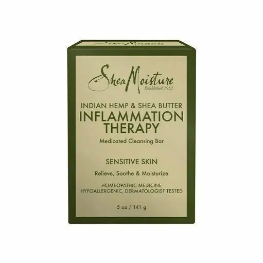 SheaMoisture Indian Hemp Inflammation Therapy Bar Soap – 5 Oz
