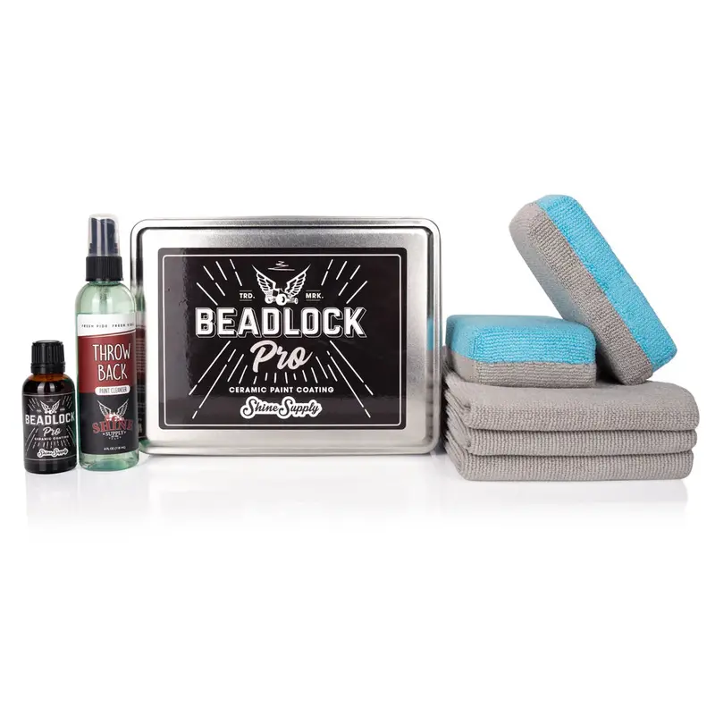 Shine Supply BEADLOCK Pro Ceramic Paint Coating Kit – 30ml Professional-Grade